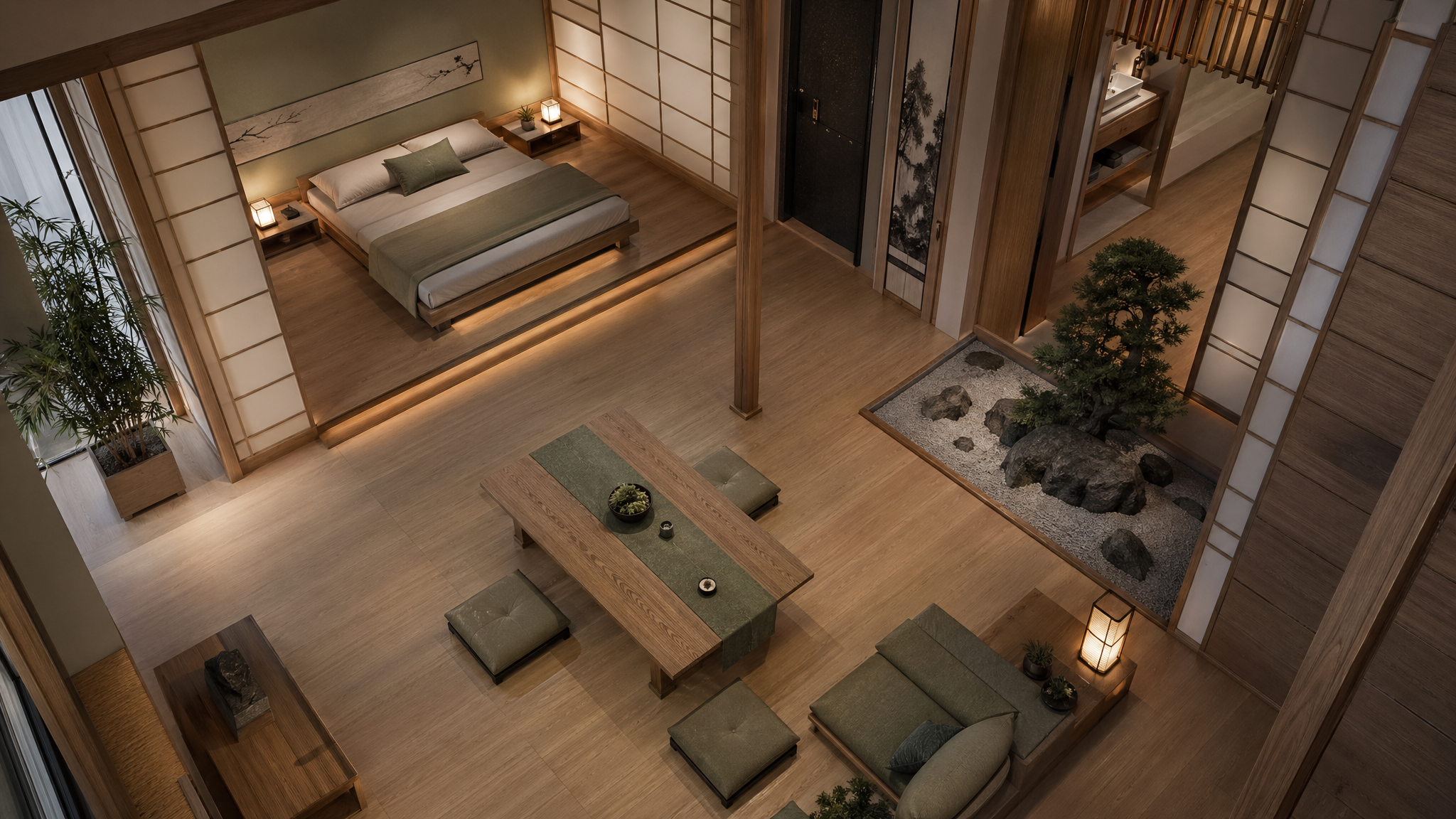 Japanese Zen style